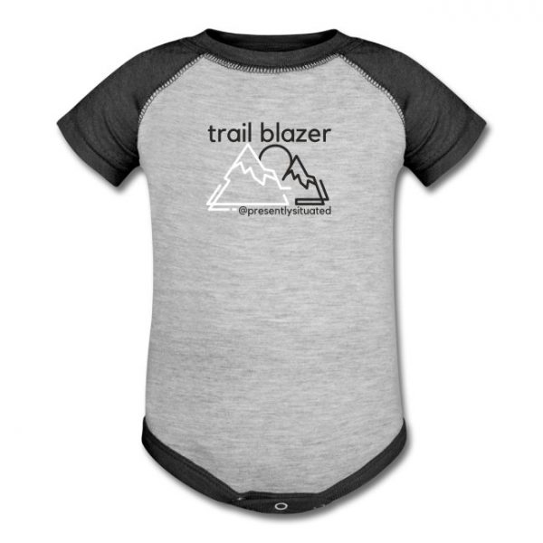 Trail blazer Baseball Baby Bodysuit